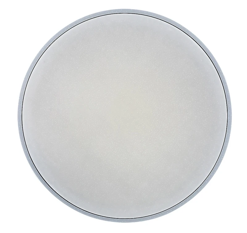 Bruce – LED ceiling light with effect starry sky in white, Ø750mm, 60W, 3000-6000K