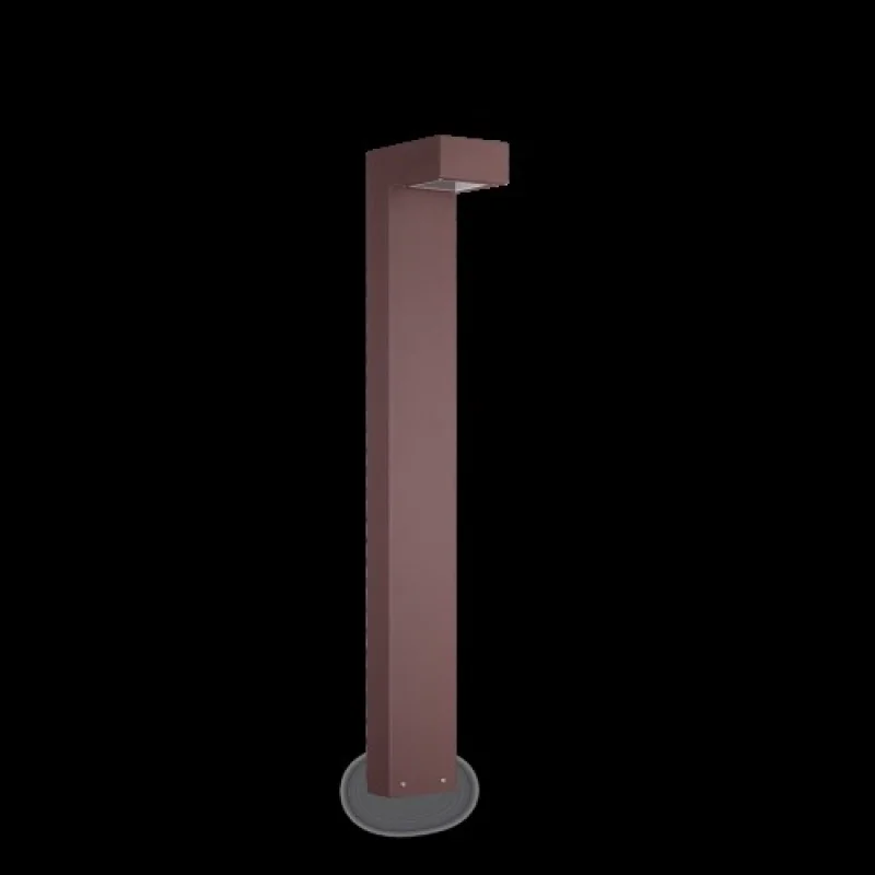 Външни стоящи лампи Sirio PT2 BIG COFFEE 213262 – Ideal Lux градински стълб в кафе, 2x15W, IP44