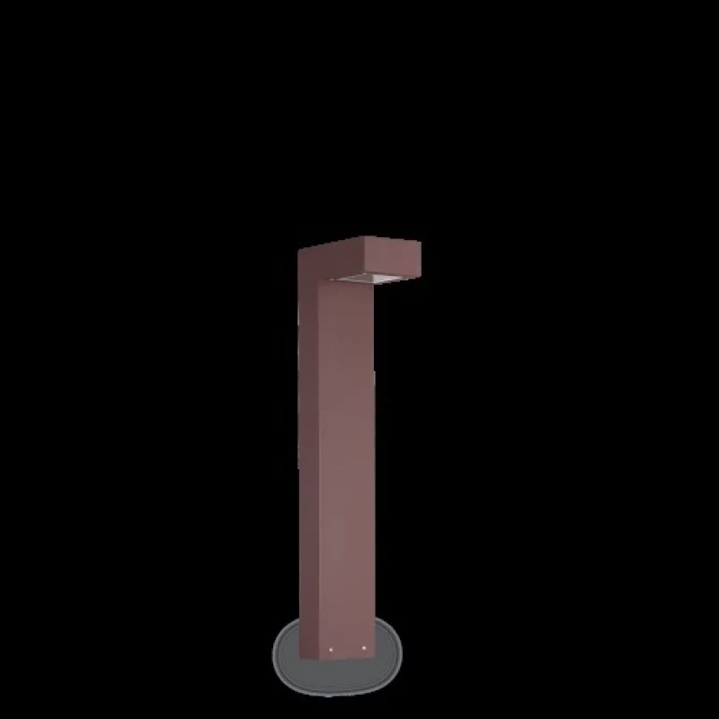 Bollard Lights Sirio PT2 SMALL COFFEE 213279 – Ideal Lux garden bollard in coffee, 2x15W, IP44