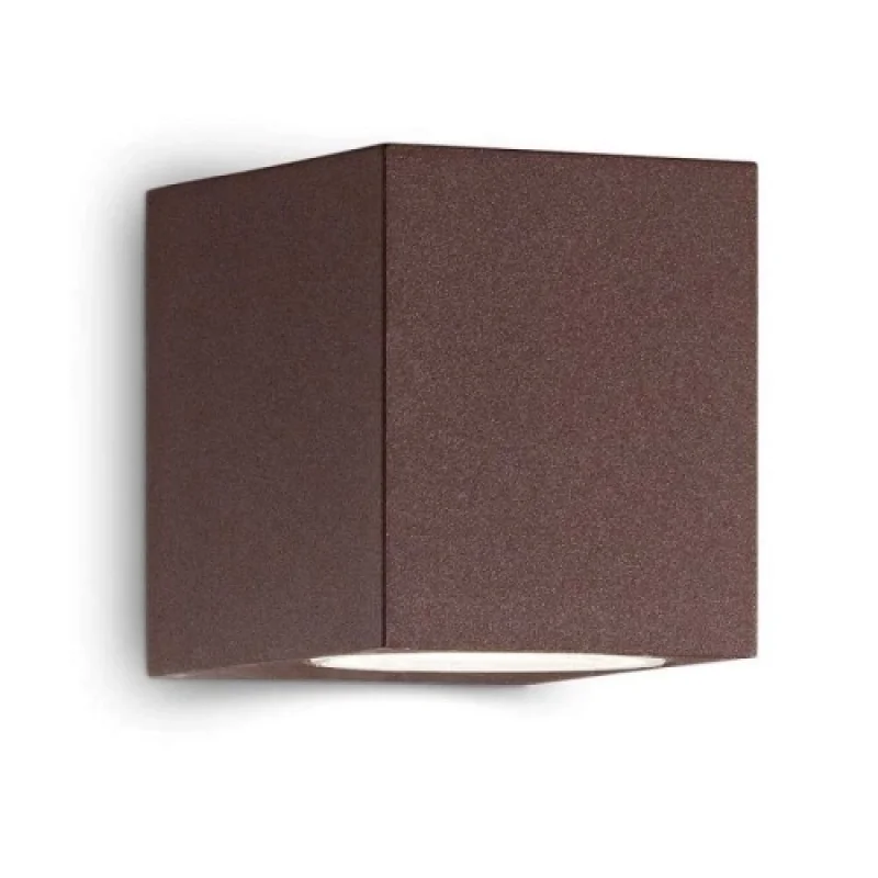 Outdoor Wall Lights Up AP1 COFFEE 213347 – Ideal Lux facade wall light in brown, 1x40W, IP44