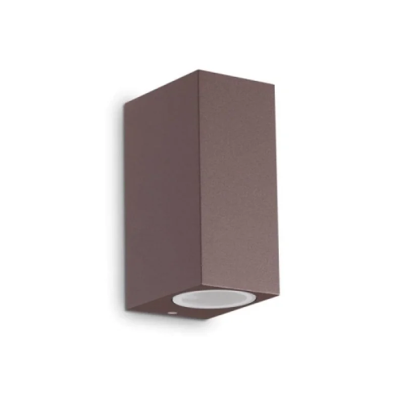 Up AP2 COFFEE 213354 – Ideal Lux facade wall light in brown, 2x40W, IP44