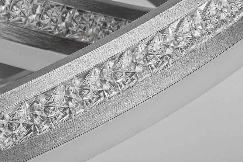 Avalon – LED пендел в алуминий с бял акрил, Ø600мм, 75W, 4000K