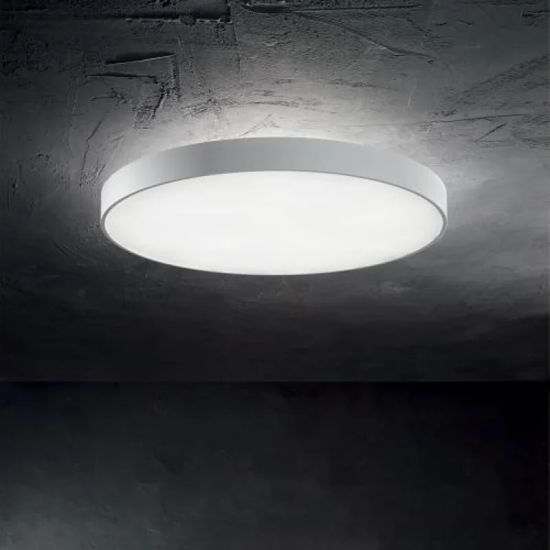 LED плафони Halo PL1 D35 3000K 223186 – Ideal Lux LED плафон в бял, IP20
