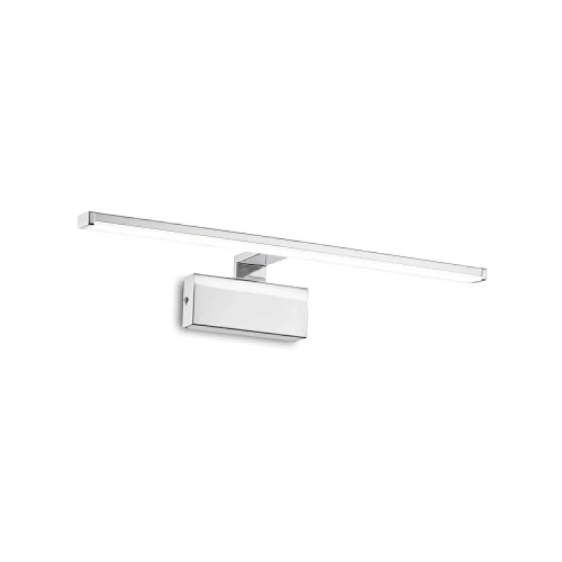 Bathroom Lighting Alma AP 12W CROMO 224930 – Ideal Lux LED wall light for bathroom in chrome, 12,5W, 3000K, IP20
