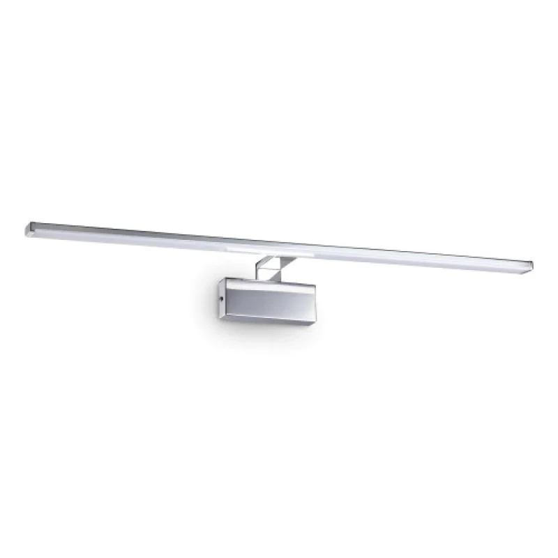 Bathroom Lighting Alma AP 20W CROMO 224992 – Ideal Lux LED wall light for bathroom in chrome, 18W, 3000K, IP20