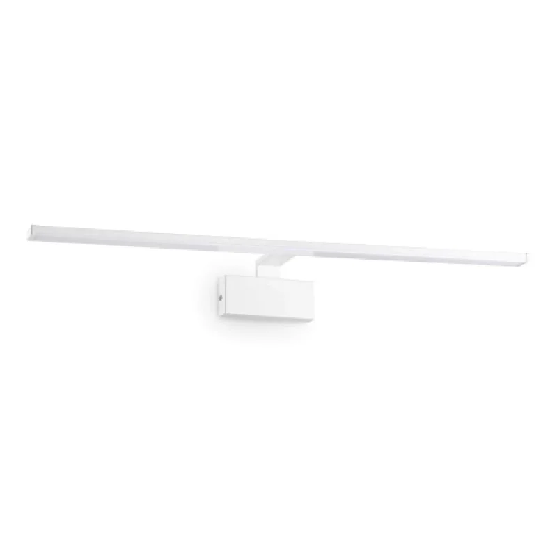 Bathroom Lighting Alma AP 20W BIANCO 225029 – Ideal Lux LED wall light for bathroom in white, 18W, 3000K, IP20