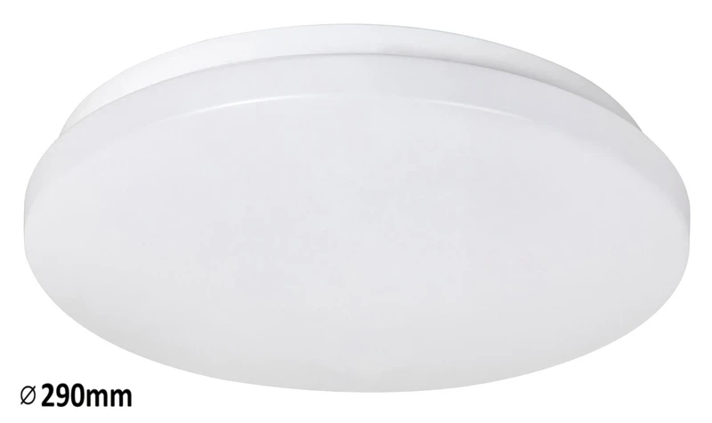Rob – LED ceiling light in white, Ø290mm, 20W, 4000K