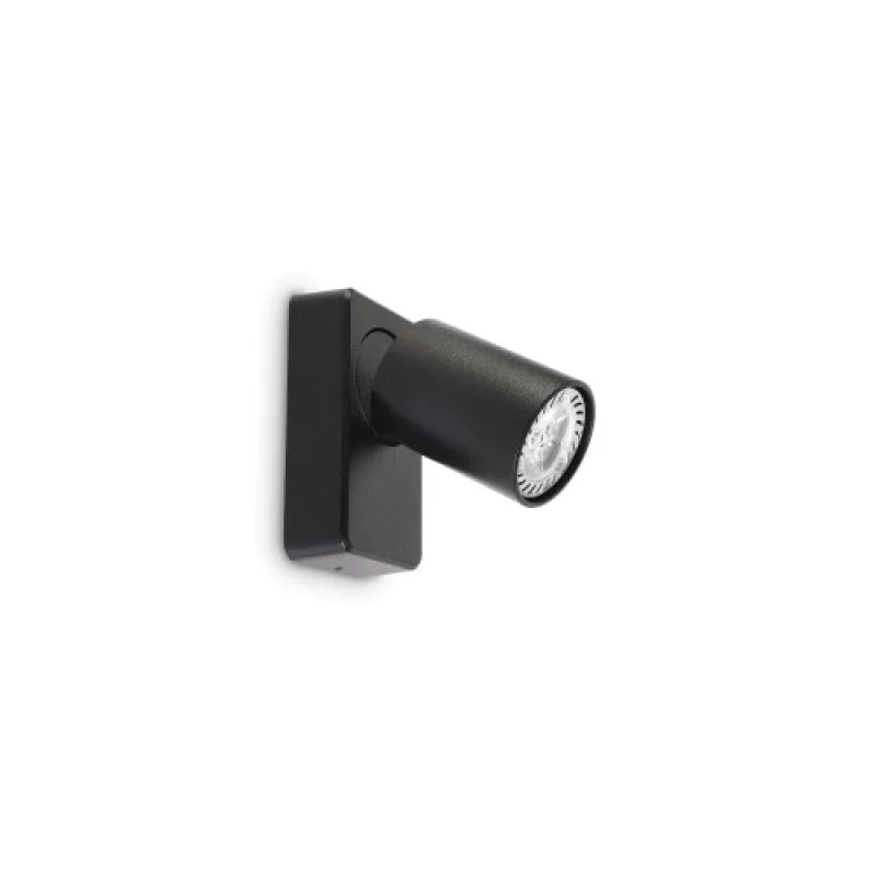 Spotlights Rudy AP1 NERO 229010 – Ideal Lux spotlight in black, 1X35W, IP20