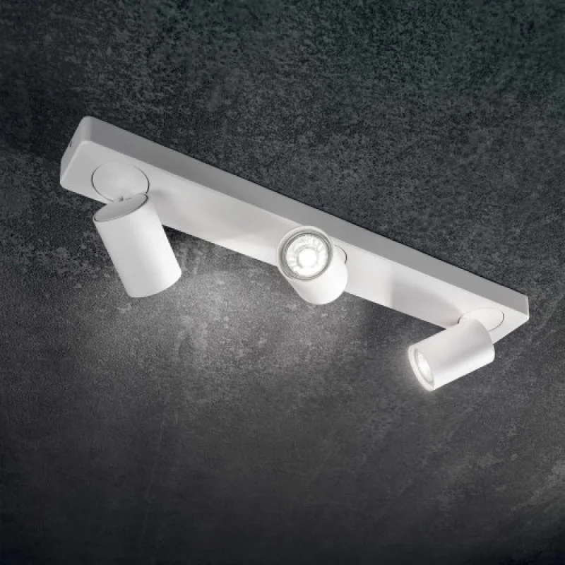 Rudy PL3 BIANCO 229065 – Ideal Lux спот в бял, 3X35W, IP20