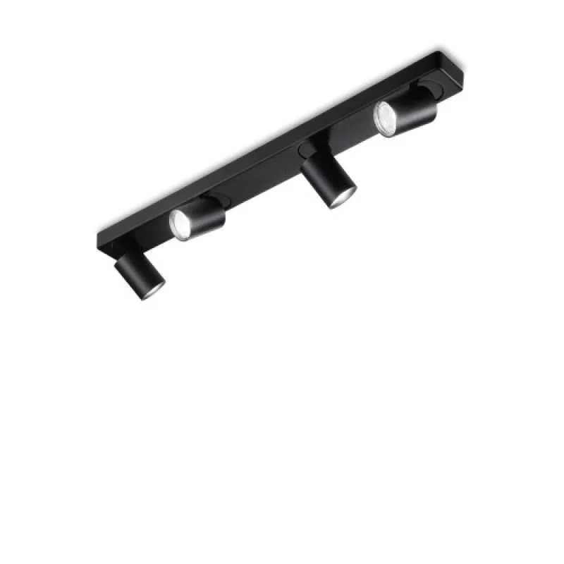 Спотове Rudy PL4 NERO 229072 – Ideal Lux спот в черен, 4X35W, IP20