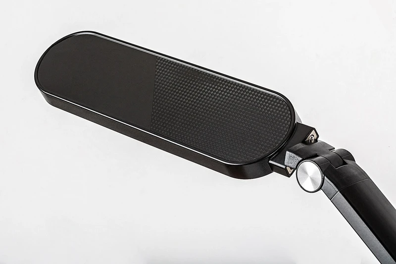 Draco – LED table/floor-standing lamp in black with white shade, Ø210mm, 13W, 3000-6000K