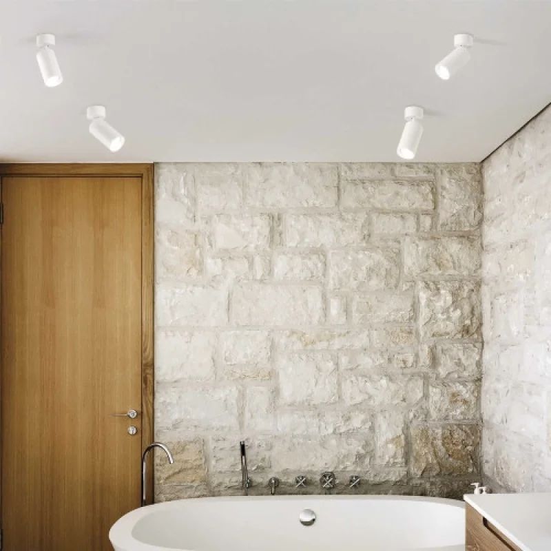 Dynamite PL1 WHITE 231495 – Ideal Lux spotlight in white, 1X28W, IP20