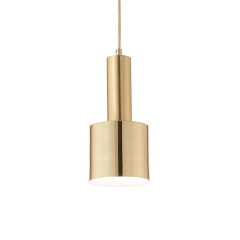 Пендели Holly SP1 SATIN BRASS 231570 – Ideal Lux пендел в сатен месинг, 1X60W, IP20
