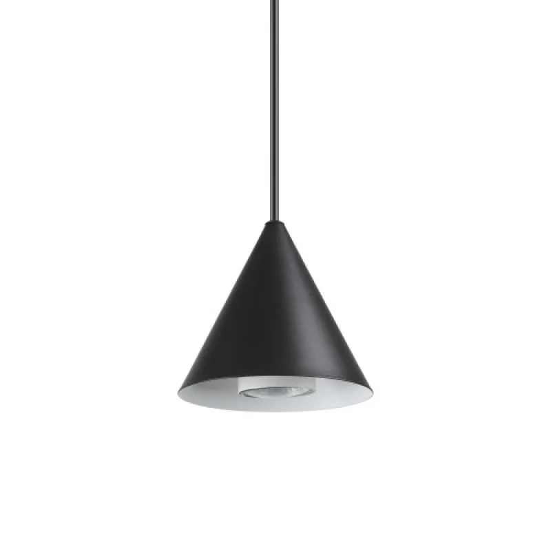 Пендели A-line SP1 D13 BLACK 232713 – Ideal Lux пендел в черен, 1X28W, IP20