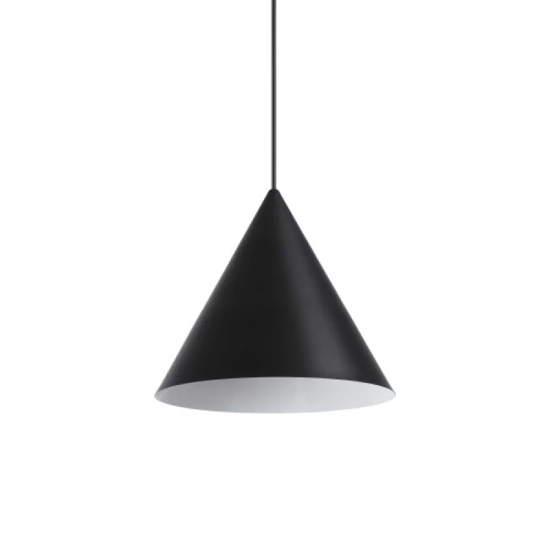 Пендели A-line SP1 D30 BLACK 232744 – Ideal Lux пендел в черен, 1X60W, IP20