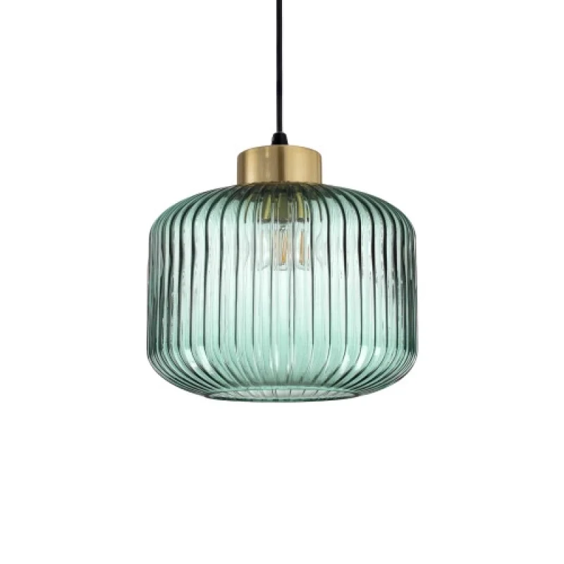 Пендели Mint-2 SP1 VERDE 237428 – Ideal Lux пендел в матово черен, 1X60W, IP20