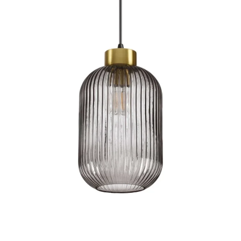 Пендели Mint-3 SP1 FUME' 237510 – Ideal Lux пендел в матово черен, 1X60W, IP20