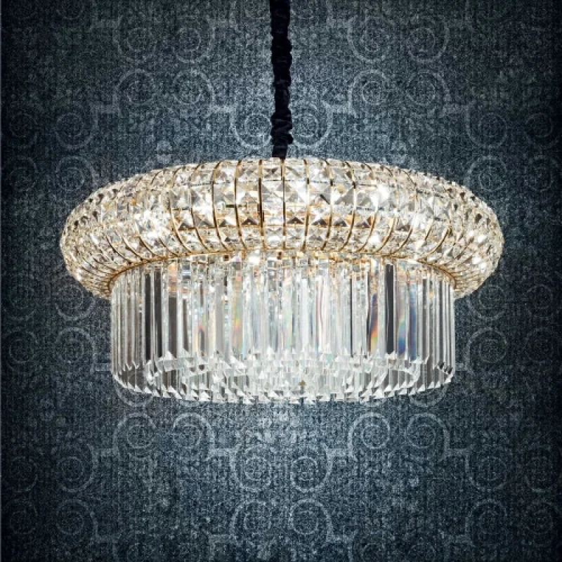Пендели Nabucco SP12 237794 – Ideal Lux пендел в златист, 12X40W, IP20