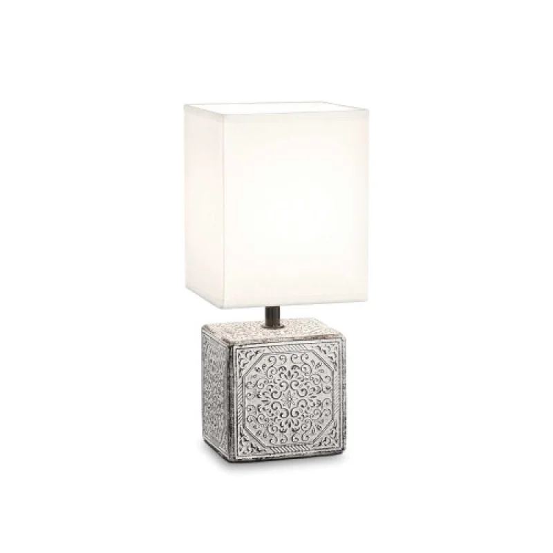 Настолни лампи Kali'-1 TL1 245348 – Ideal Lux настолна лампа в бял, 1X40W, IP20