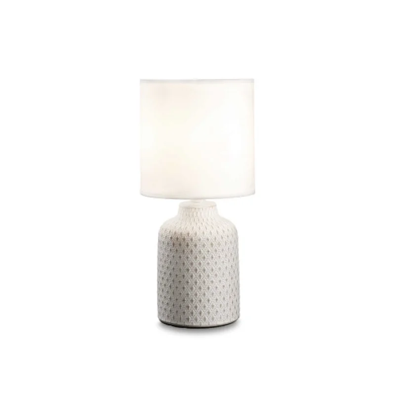Table Lamps Kali'-3 TL1 245393 – Ideal Lux table lamp in white, 1X40W, IP20