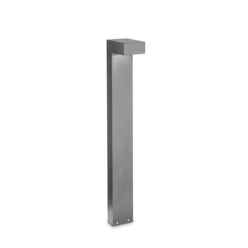 Външни стоящи лампи Sirio PT2 BIG GREY 246963 – Ideal Lux градински стълб в сив, 2x15W, IP44