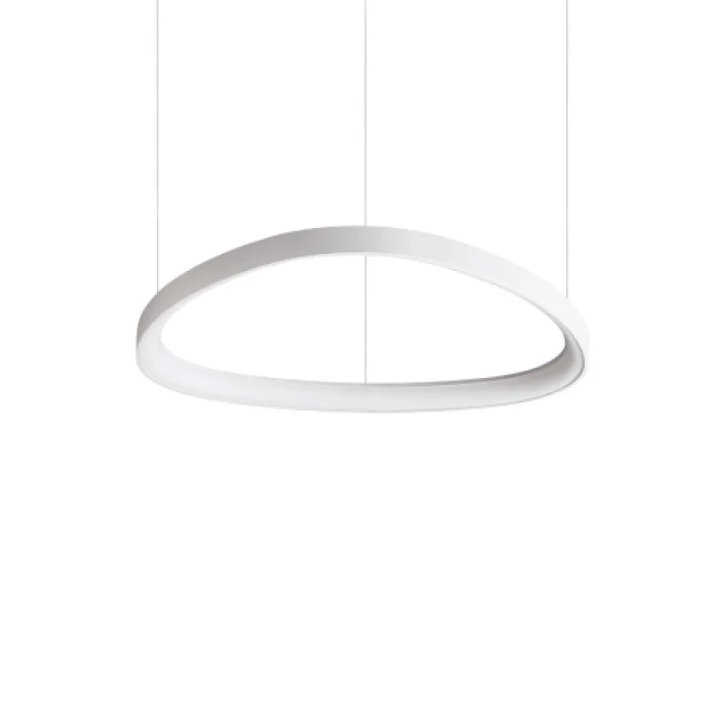 LED Pendants & Chandeliers Gemini SP D61 WHITE 247250 – Ideal Lux LED pendant in white, 48W, 3000K, IP20