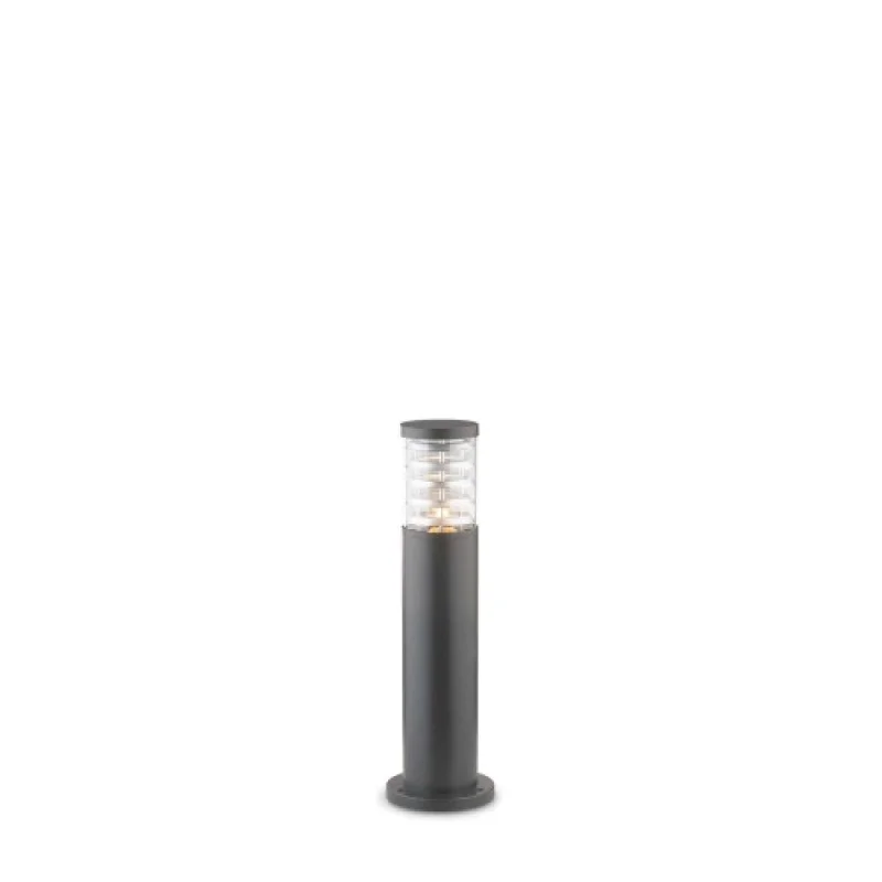 Bollard Lights Tronco PT1 H40 ANTRACI 248257 – Ideal Lux garden bollard in anthracite, 1x60W, IP44