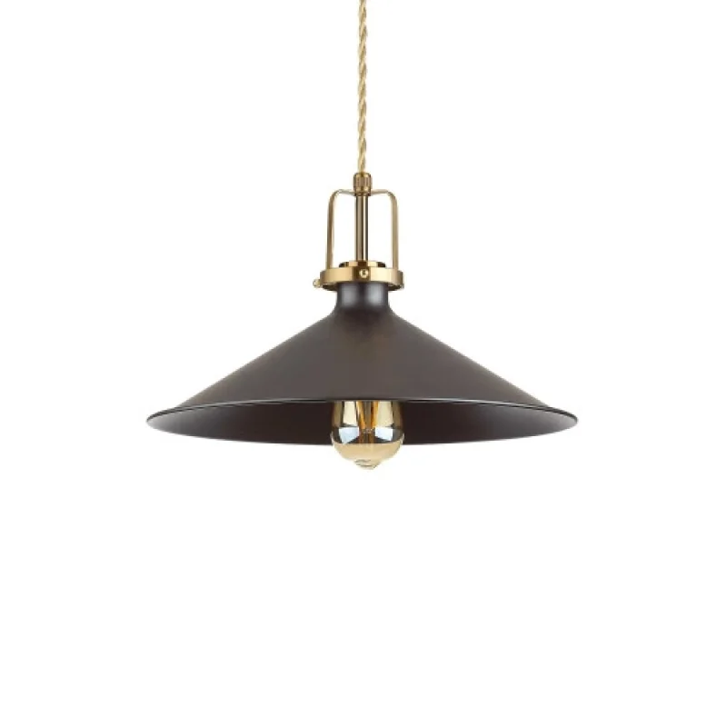 Пендели Eris-4 SP1 BLACK 249087 – Ideal Lux пендел в черен, 1X60W, IP20