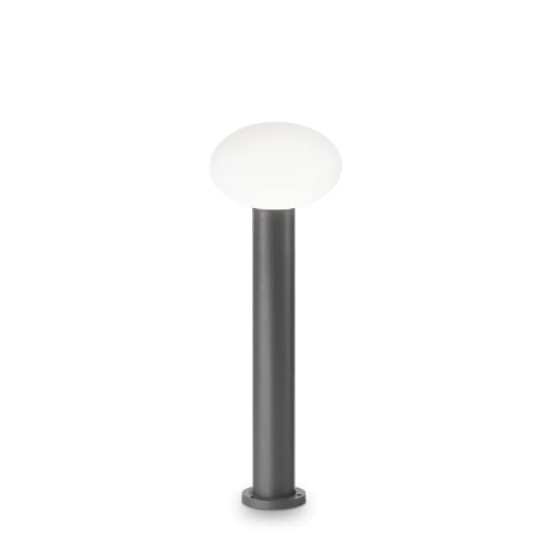 Bollard Lights +145068 CLIO PT1 ANTHRA 249452 – Ideal Lux garden bollard in anthracite, 1x42W, IP44