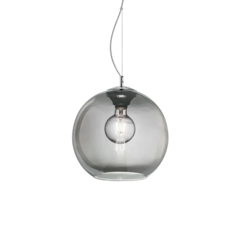 Пендели Nemo SP1 D20 SMOKED 250311 – Ideal Lux пендел в хром, 1X42W, IP20