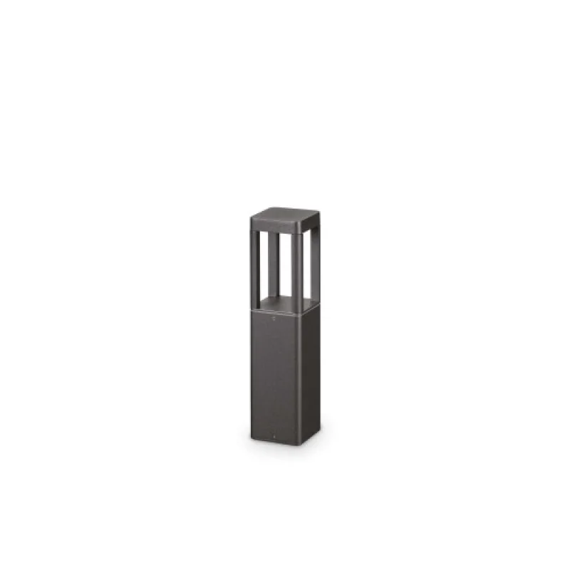 Bollard Lights Tifone PT D35 250977 – Ideal Lux LED garden bollard in anthracite, 8,5W, 3000K, IP65