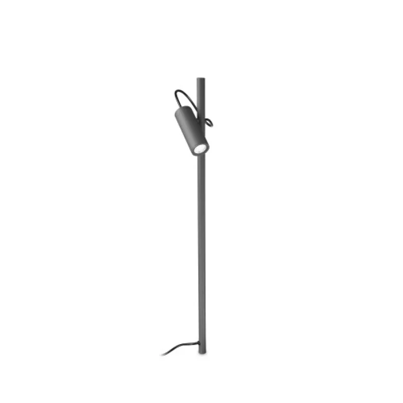 Bollard Lights Hub PT BIG ANTRACI 251257 – Ideal Lux LED garden bollard in anthracite, 4,5W, 3000K, IP54