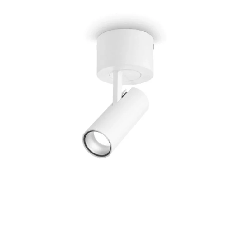 Spotlights Play PL WH 258287 – Ideal Lux LED spotlight in white, 7W, 3000K, IP20