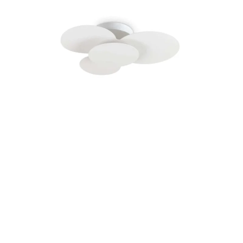 LED плафони Cloud PL D55 263519 – Ideal Lux LED плафон в бял, 33W, 3000K, IP20