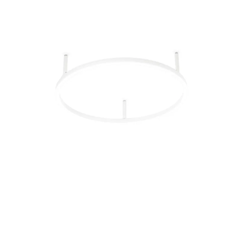 LED плафони Oracle SLIM PL D050 ROUND W 265971 – Ideal Lux LED плафон в матово бял, 30W, 3000K, IP20