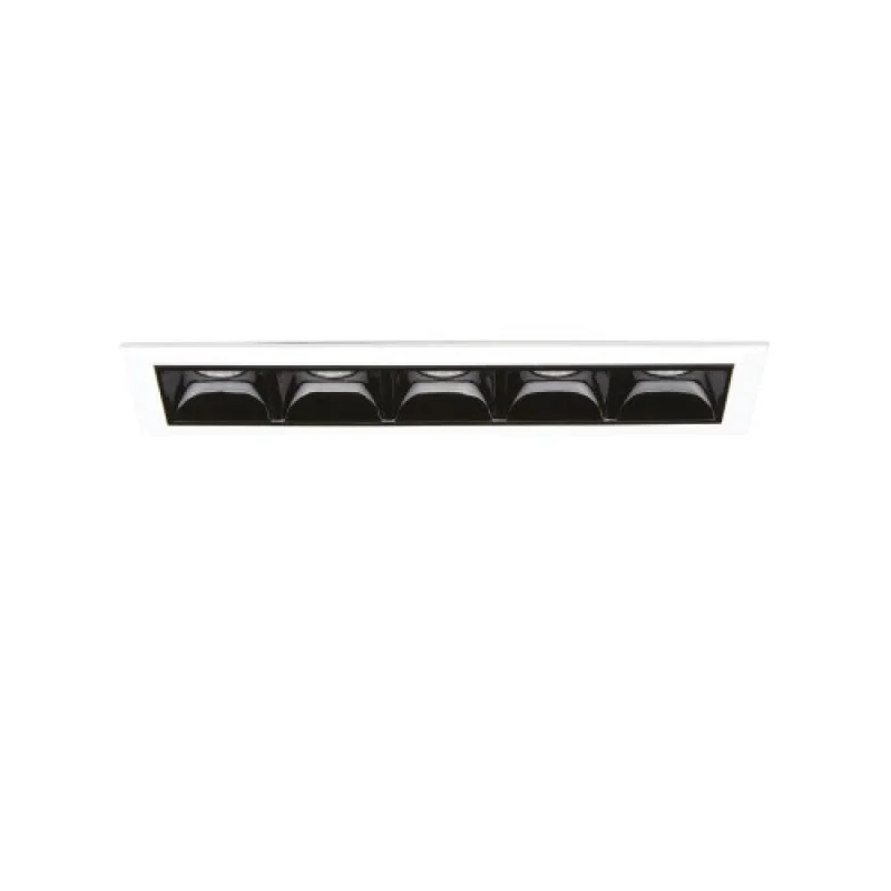 Recessed Downlights Lika FI TRIM 12W 267876 – Ideal Lux LED downlight for recessed mounting in white, 12W, 4000K, IP20
