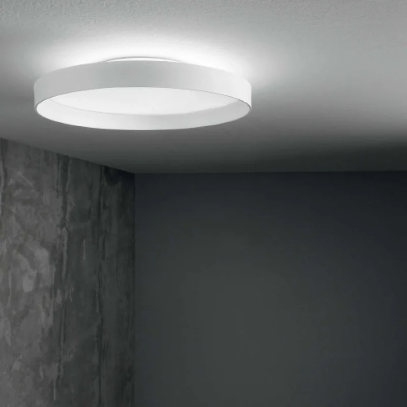 LED плафони Fly PL D45 4000K 270296 – Ideal Lux LED плафон в бял, IP40