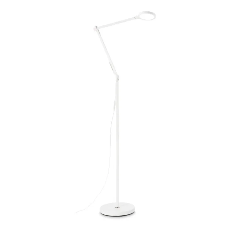 Подови лампи (Лампион) Futura PT1 BIANCO 272085 – Ideal Lux LED лампион в бял, 10W, 4000K, IP20
