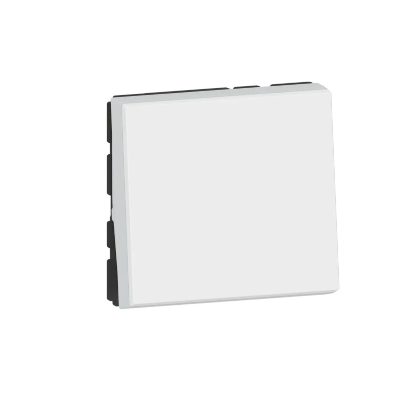 Legrand Push button 6A 2M White Easy-Led - Legrand Mosaic New 278040L