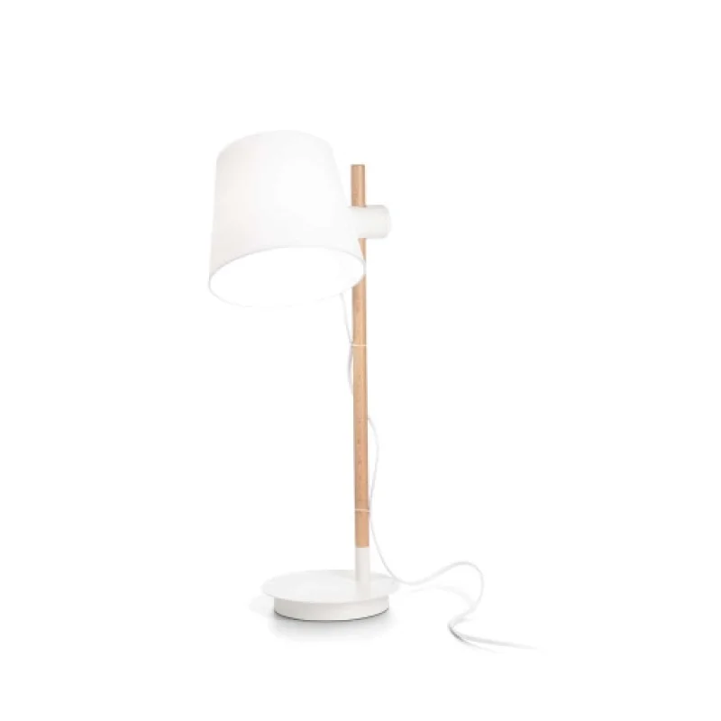 Axel TL1 BIANCO 282091 – Ideal Lux настолна лампа в бял, 1X60W, IP20