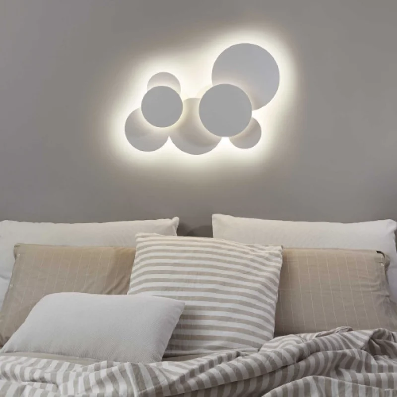 LED плафони Cloud PL D70 285207 – Ideal Lux LED плафон в бял, 46W, 3000K, IP20