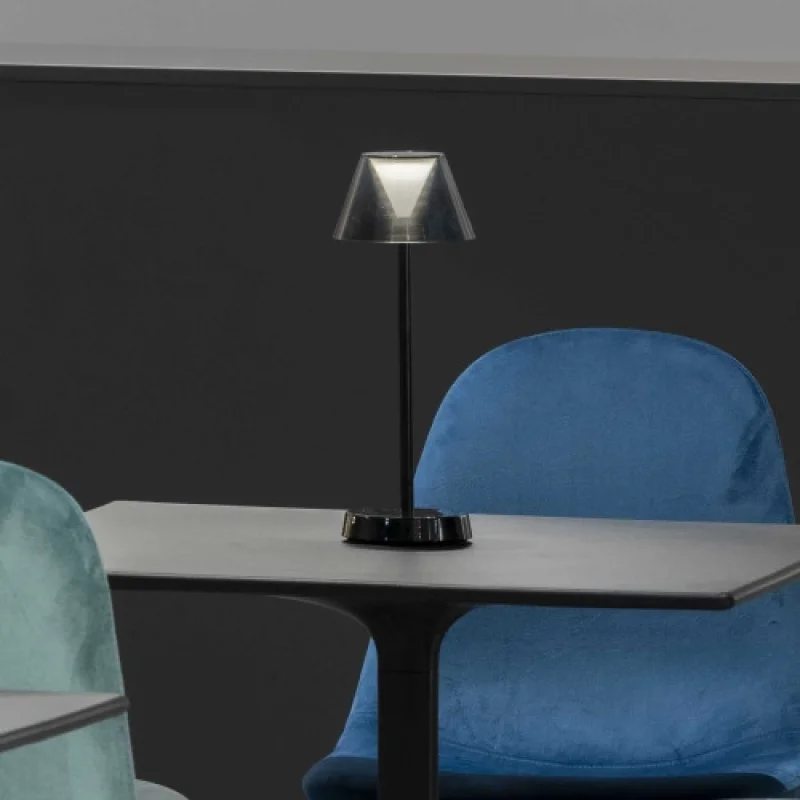 Градинско осветление Lolita TL 286716 – Ideal Lux LED градинска настолна лампа в черен, 7W, 3000K, IP:54
