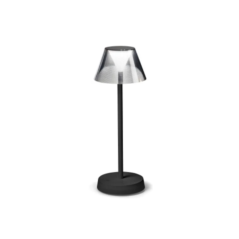 Lolita TL 286716 – Ideal Lux LED градинска настолна лампа в черен, 7W, 3000K, IP:54