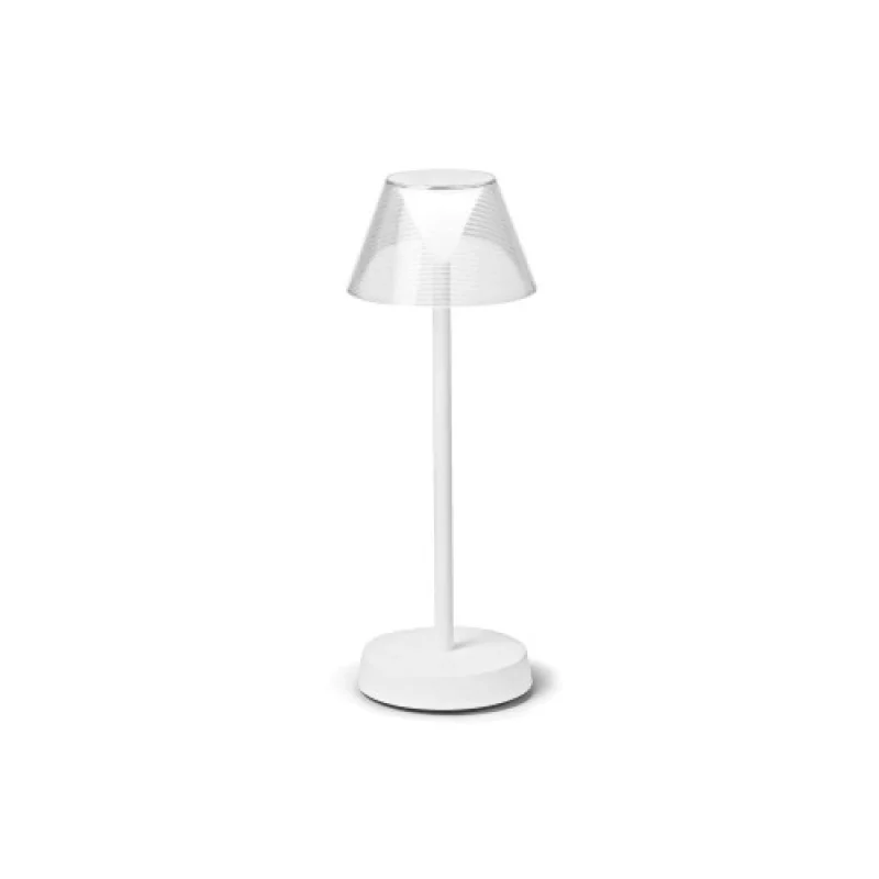Градинско осветление Lolita TL 286723 – Ideal Lux LED градинска настолна лампа в бял, 7W, 3000K, IP:54