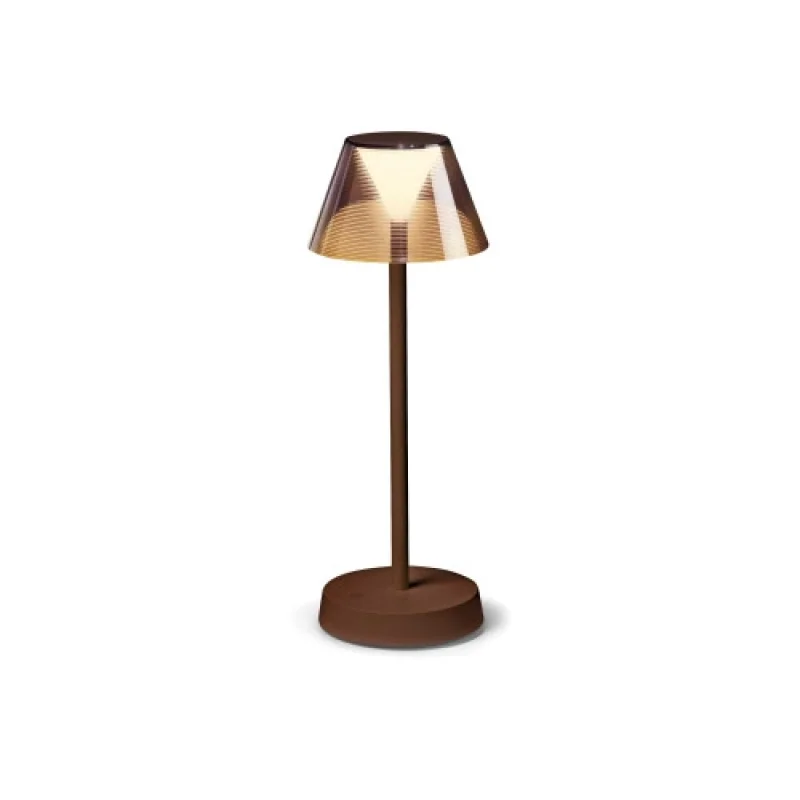 Градинско осветление Lolita TL 286747 – Ideal Lux LED градинска настолна лампа в кафе, 7W, 3000K, IP:54