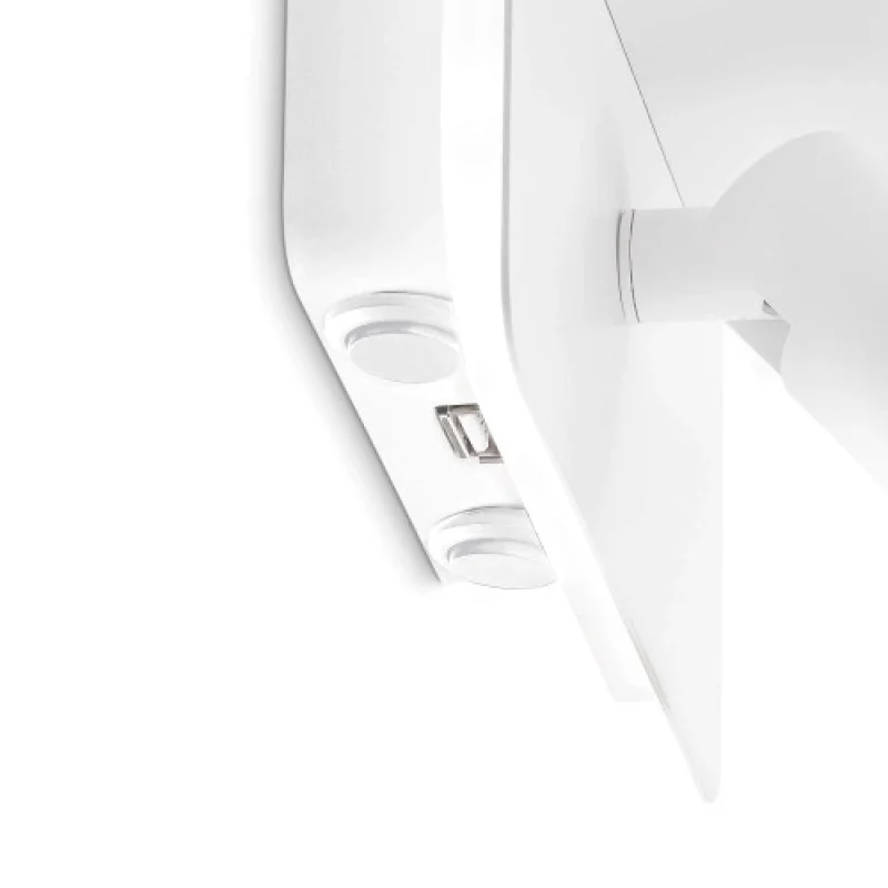 Piano AP 287317 – Ideal Lux LED аплик с ключ и USB изход в бял, 10W, 3000K, IP:20
