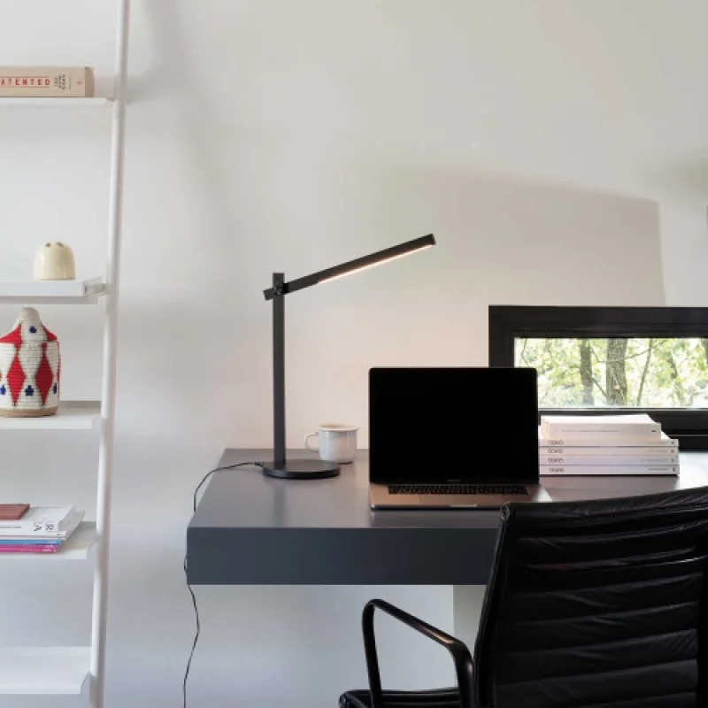 Настолни лампи Pivot TL BLACK 289151 – Ideal Lux LED настолна лампа в черен, 7,5W, 3000K, IP:20