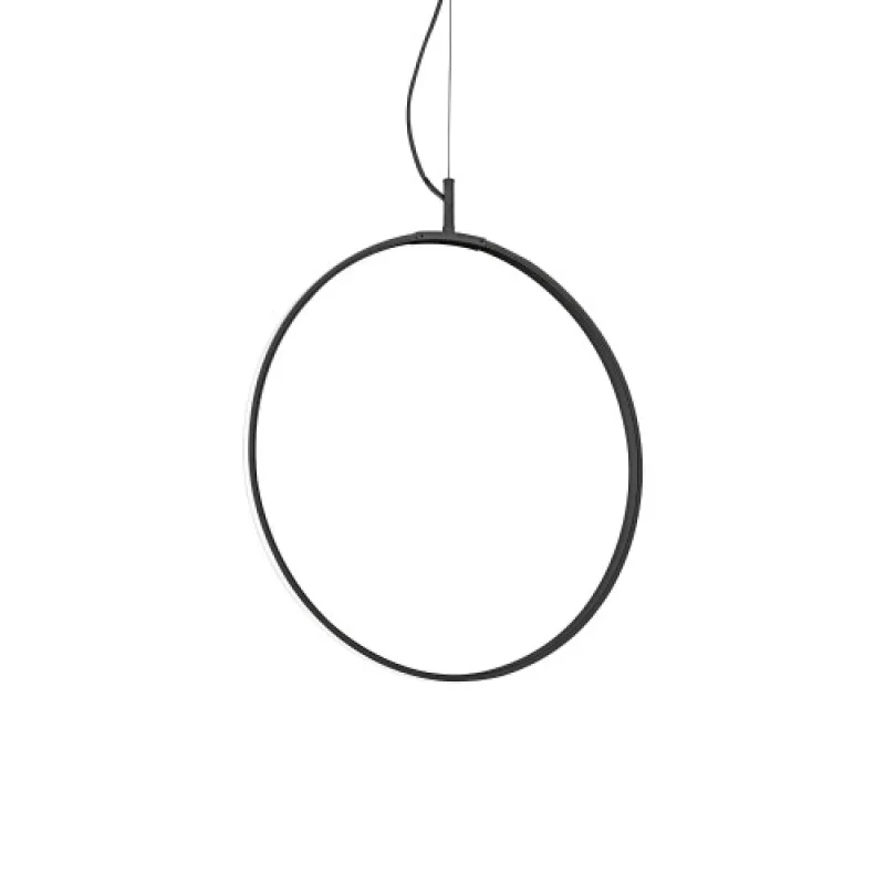 LED Pendants & Chandeliers Circus SP D44 BLACK 3000K 291345 – Ideal Lux LED pendant in black, 29W, 3000K, IP:20