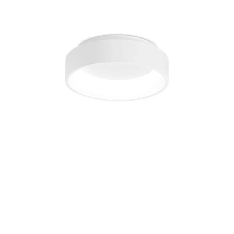 Ziggy PL D30 WHITE 293776 – Ideal Lux LED плафон в бял, 22W, 3000K, IP:20