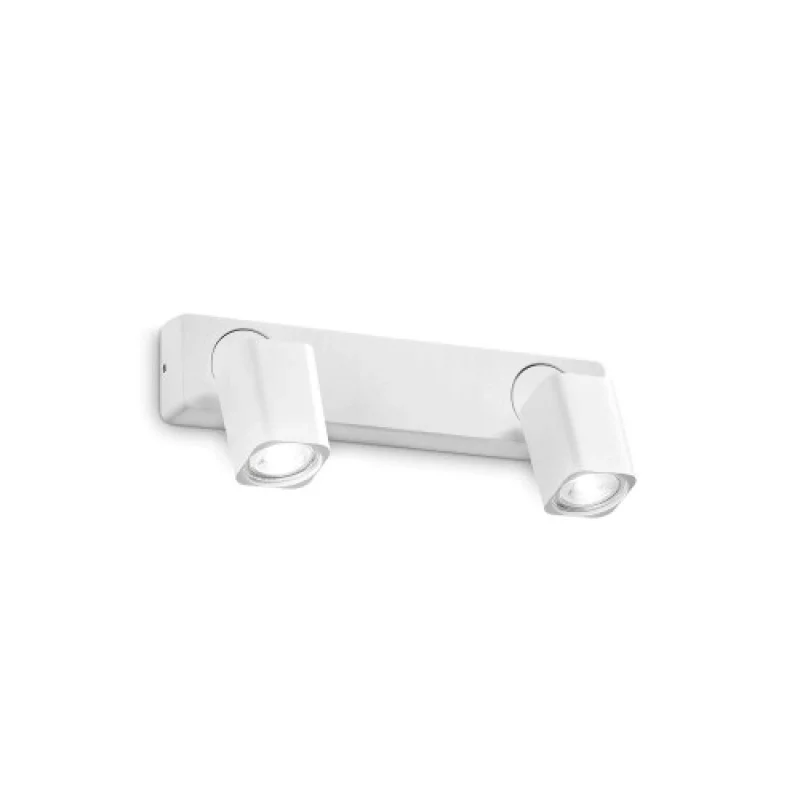 Spotlights Rudy AP2 SQUARE BIANCO 294803 – Ideal Lux spotlight in white, 2X35W, IP20
